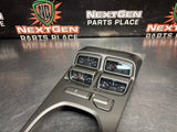 15 CAMARO SS MANUAL CONSOLE SHIFTER TRIM BEZEL AUXILLARY GAUGES OEM #4155