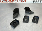 2002 CAMARO Z28 LH DRIVER SIDE FRONT SEAT TRACK COVERS OEM #364