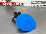 10-14 FORD MUSTANG GT FUEL DOOR GAS LID TANK COVER GRABBER BLUE OEM #491