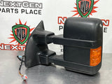 2008 FORD F250 LH DRIVER SIDE POWER FOLD TELESCOPIC HEATED MIRROR OEM #308