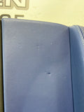 2004 PONTIAC GTO RH FRONT PASSENGER DOOR PANEL BLUE ALCANTARA AND LEATHER #403