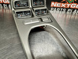 2012 CAMARO SS CONSOLE SHIFTER TRIM BEZEL AUXILIARY GAUGES OEM 22901387 #685