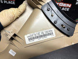05 - 13 C6 CORVETTE CENTER CONSOLE DASH SIDE TRIM CASHMERE OEM 15250417 #1364