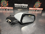 2015 FORD MUSTANG GT RH PASS SIDE VIEW MIRROR HEATED / PUDDLE LIGHT WHITE #1427
