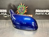 05 - 13 C6 CORVETTE USED OEM RH PASSENGER SIDE MIRROR LEMANS BLUE #704