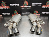 2011 CAMARO SS NPP BI MODE QUAD TIP DUAL EXHAUST MUFFLERS OEM #951
