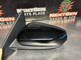 2011 FORD MUSTANG GT LH DRIVER SIDE VIEW MIRROR BLCK OEM #1385