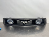2012 FORD MUSTANG GT FRONT UPPER GRILLE WITH FOG LIGHTS OEM AR33-8C436-AEW #1493