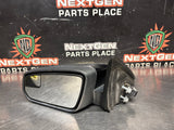 2014 FORD MUSTANG GT LH DRIVER SIDE VIEW MIRROR BLCK OEM #1542