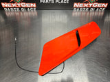 2015 FORD MUSTANG GT RH SIDE HOOD VENT SCOOP COMPETITION ORANGE FR3B-16C928-AHP #749