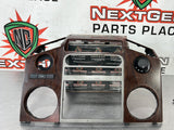 2012 FORD F350 RADIO BEZEL WOOD GRAIN BC34-2504302-C OEM #472