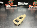 2013 C6 CORVETTE LH DRIVER WINDOW SWITCH TAN OEM #1038
