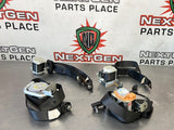2013 FORD MUSTANG SEAT BELTS SET OF 4 OEM #442