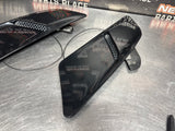 2015 FORD MUSTANG GT LH RH SIDE HOOD VENT SCOOPS BLACK OEM #1528