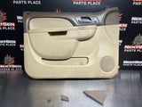 2014 CHEVY SILVERADO 2500HD LH DRIVER INTERIOR DOOR PANEL OEM #758