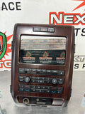 12 FORD F150 KING RANCH RADIO FACE W 8 INCH SCREEN & CD PLAYER RECEIVER OEM #461