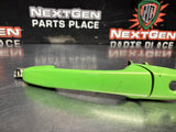 2014 FORD MUSTANG GT LH EXTERIOR DOOR HANDLE GOTTA HAVE IT GREEN OEM #1291