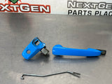 2013 FORD MUSTANG GT LH EXTERIOR DOOR HANDLE GRABBER BLUE OEM #491