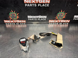 2006 C6 CORVETTE RH PASSNEGER SEAT BELT  CASHMERE OEM #1364