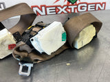 97-04 C5 CORVETTE SEAT BELTS RH LH DRIVER PASSENGER OAK COUPE OEM VV815