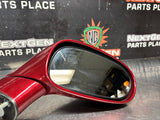 05 - 13 C6 CORVETTE RH PASSENGER SIDE MIRROR RED JEWEL TINTCOAT OEM #1364