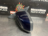 10-14 FORD MUSTANG GT LH DRIVER SIDE VIEW MIRROR KONA BLUE OEM #1581