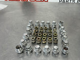 97-04 C5 CORVETTE 19MM LUG NUTS SET WITH COVERS SET OF 20 OEM #VV1017