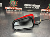 2015 FORD MUSTANG GT LH DRIVER SIDE VIEW MIRROR RED OEM #815