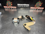 2006 C6 CORVETTE RH PASSNEGER SEAT BELT  CASHMERE OEM #1364