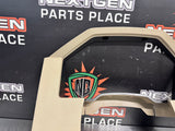 2008 FORD F-250 DIESEL KING RANCH DASH CLUSTER INSTRUMENT TRIM BEZEL OEM #298
