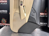 05-13 C6 CORVETTE CASHMERE/BLCK DOOR PANELS OEM #1364