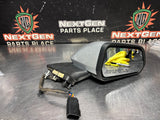 2016 FORD MUSTANG GT RH DRIVER SIDE VIEW MIRROR SILVER OEM #1630
