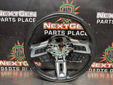 2015 FORD MUSTANG GT STEERING WHEEL W PADDLE SHIFTERS OEM #1427