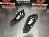 2016 CAMARO SS KNEE PADS CONSOLE TRIM JET BLCK SUEDE OEM #795