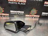 2017 FORD MUSTANG GT LH DRIVER SIDE VIEW MIRROR BLCK OEM #1267