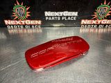 97- 04 C5 CORVETTE FRONT LICENSE PLATE COVER LIGHT CARMINE RED METALIC OEM 10256977 #1380