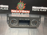 2009 CHEVY SILVERADO 2500HD AC HEATER CLIMATE CONTROL 25869947 OEM #718