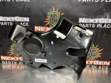 2006 C6 CORVETTE PASSENGER RH REAR QUARTER PANEL SPEAKER COVER BLACK OEM #1407