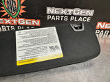 2015 FORD MUSTANG GT RH PASSENGER SIDE SUN VISOR OEM #1196