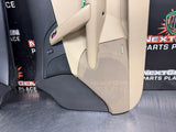 05-13 C6 CORVETTE CASHMERE/BLCK DOOR PANELS OEM #1364