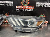 2015 FORD MUSTANG GT XENON HEADLIGHTS OEM #1528