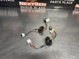 2014 MUSTANG GT TAIL LIGHT WIRING HARNESS CONNECTOR PIGTAILS LH/RH OEM #1419