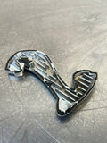 2008 FORD MUSTANG GT500 RH PASSENGER SIDE FENDER EMBLEM OEM #345