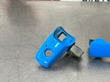 2013 FORD MUSTANG GT LH EXTERIOR DOOR HANDLE GRABBER BLUE OEM #491