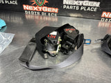 2005 C6 CORVETTE FRONT SEAT BELTS DRIVER / PASSENGER BLK OEM #1468