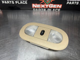 2008 FORD F250 DIESEL 6.4 TAN DOME LIGHT W SUNROOF SWITCH OEM #694