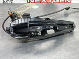 2018 FORD MUSTANG GT LH DRIVER SIDE EXTERIOR DOOR HANDLE BLACK OEM #393