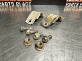05-13 C6 CORVETTE FRONT SWAY BAR BRACKETS USED OEM (SET OF TWO)