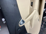 05-13 C6 CORVETTE CASHMERE/BLCK DOOR PANELS OEM #764