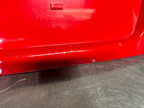 04-06 PONTIAC GTO LICENSE PLATE TRUNK FILLER PANEL TORRID RED OEM #1438